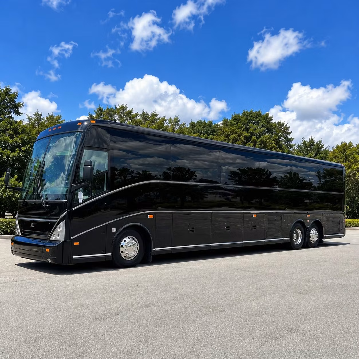 convention and conference shuttle bus rentals at the bayfront convention center