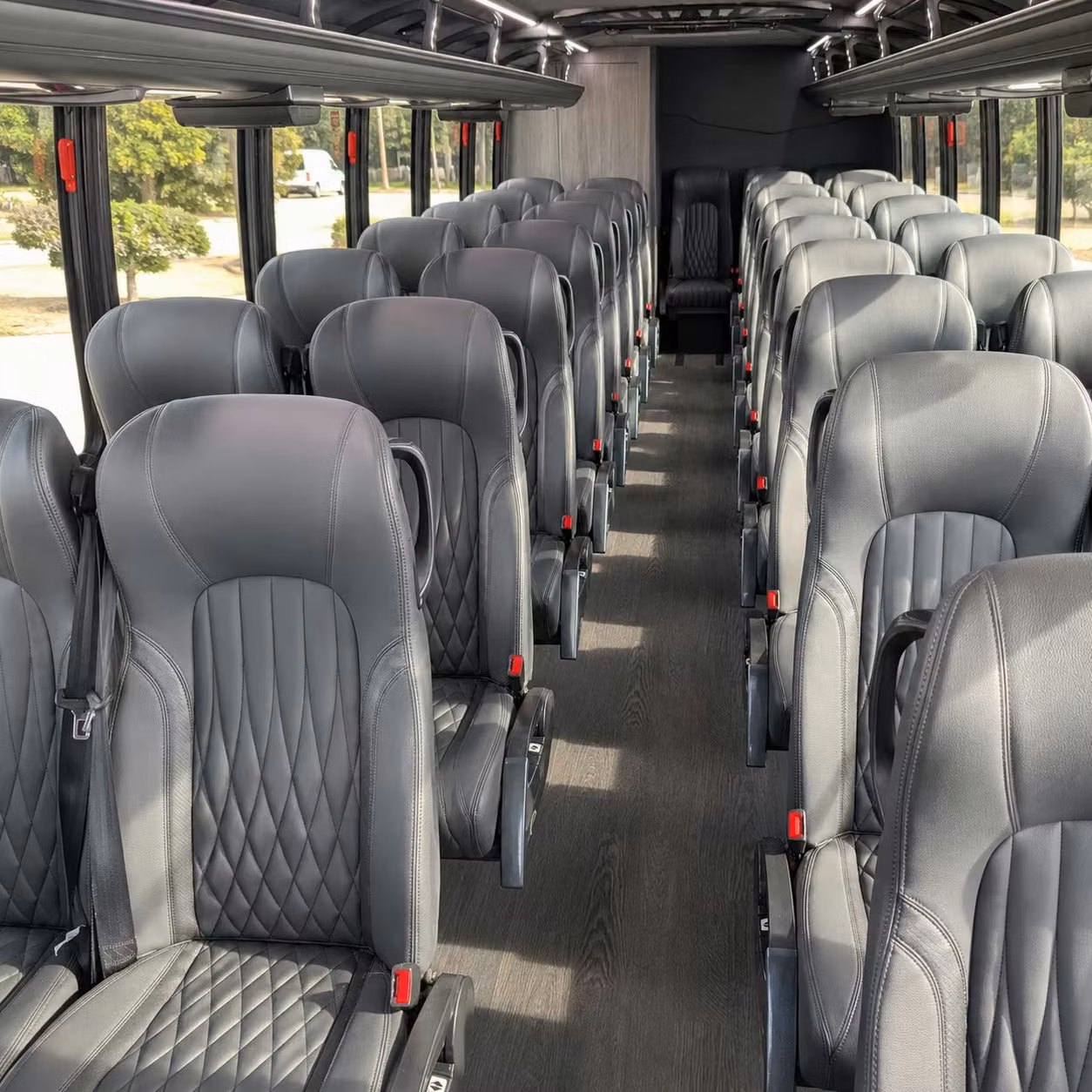 erie 35 passenger minibus rental