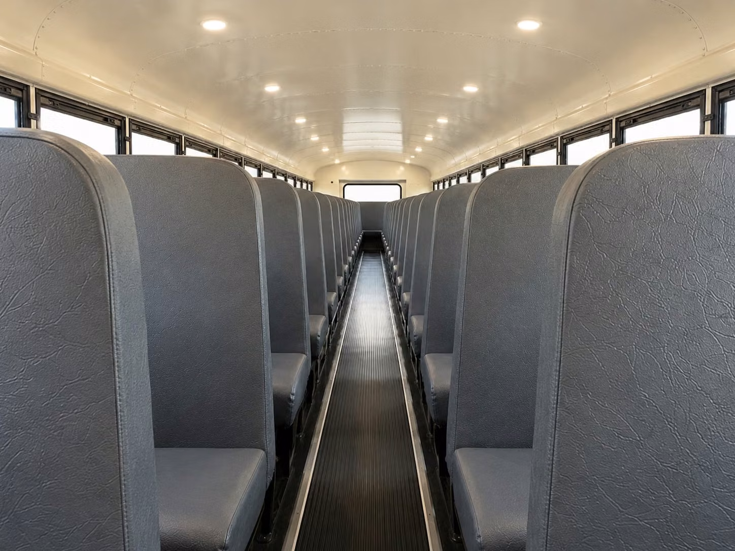 school bus interior